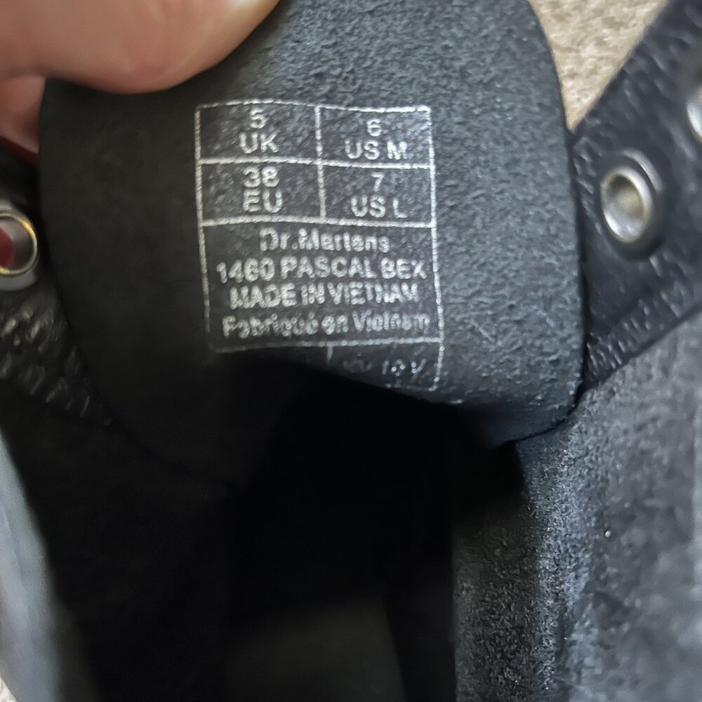 Dr. Martens 1460 Bex Pisa Leather Boots - Picture 7 of 7